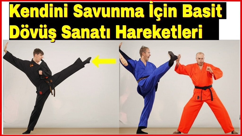 Kendini Savunma İçin Basit Dövüş Sanatı Hareketleri